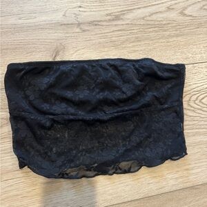 Black Lace tube top